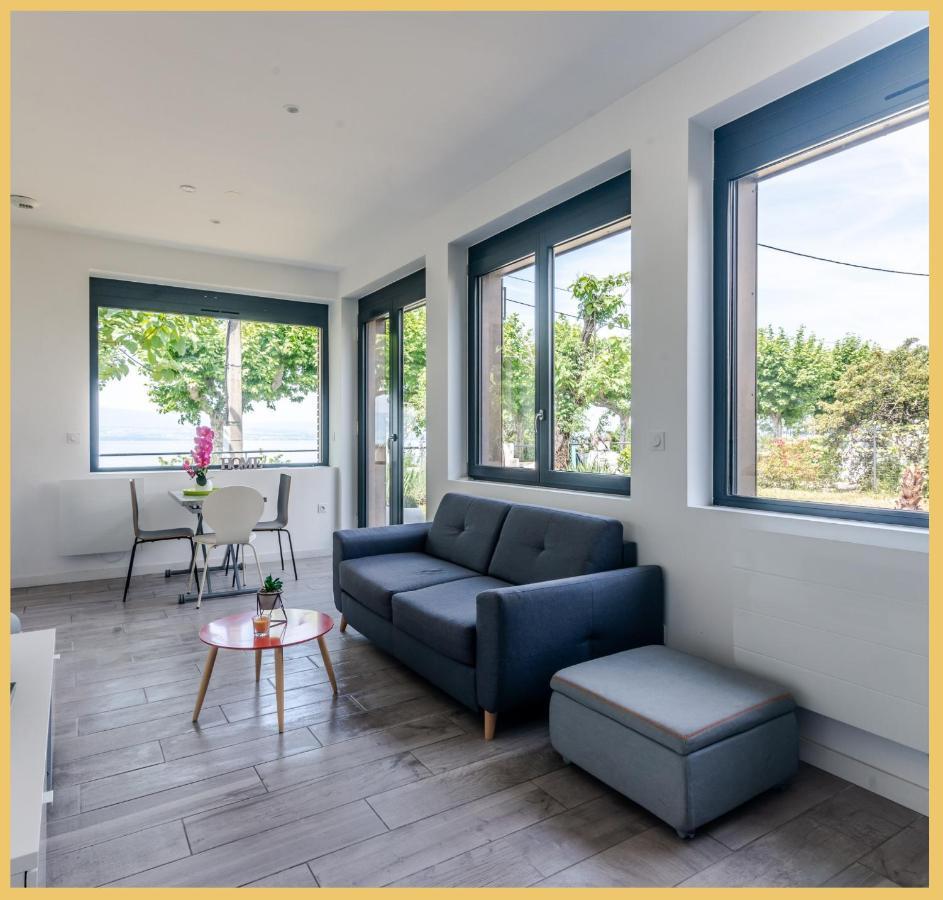 Appartement Cozy 1 Panoramique Lac Leman Thonon-Les-Bains Buitenkant foto